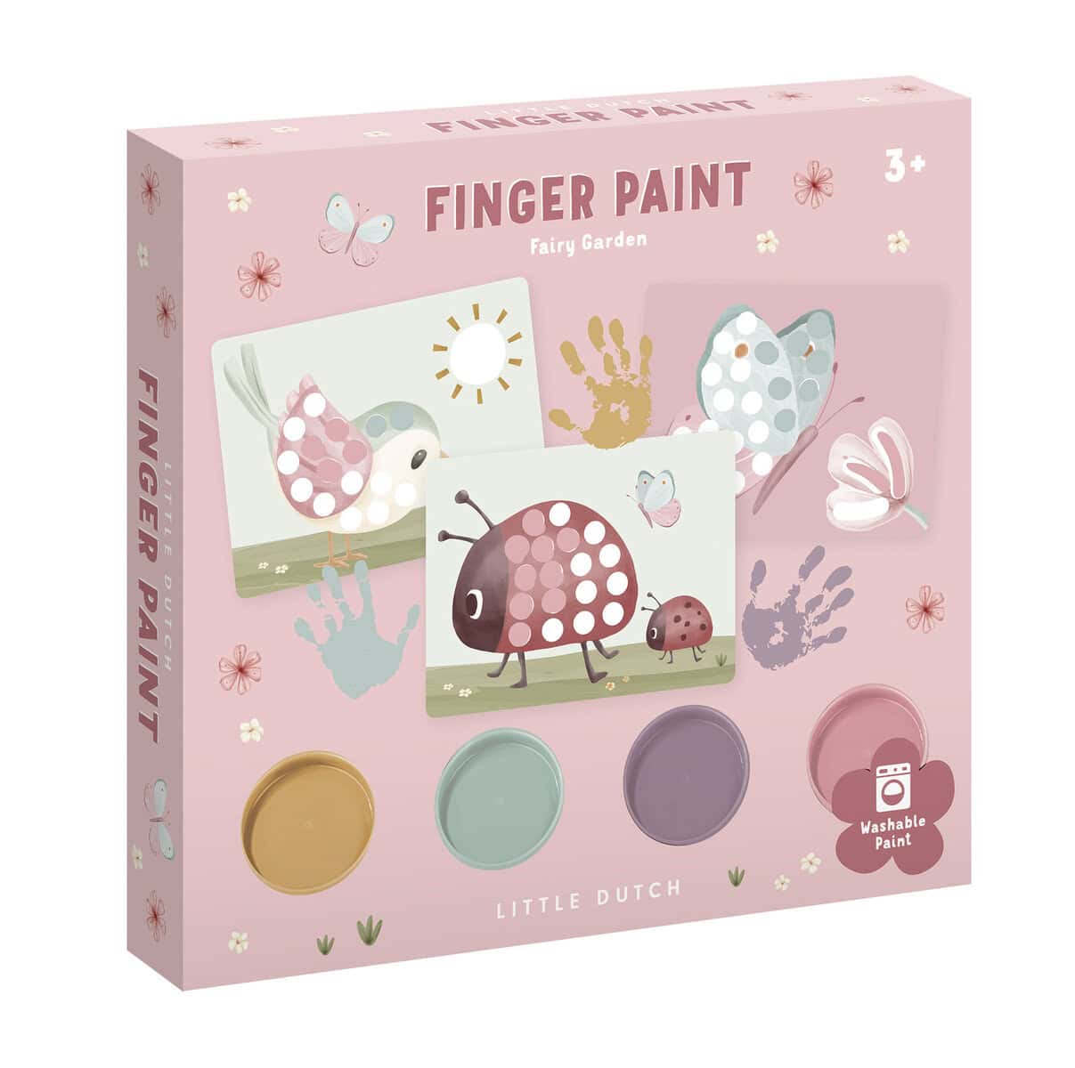 Set di pittura con le dita - Rosa