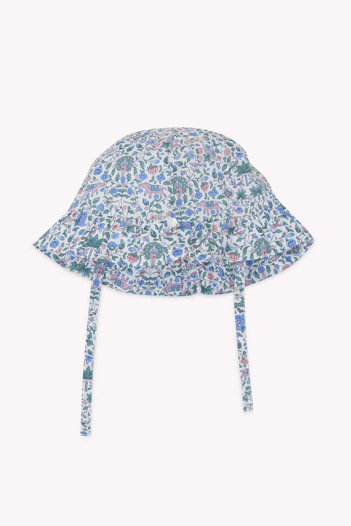 Cappellino a motivo liberty