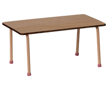 Set di tavolo e sedie, Topo - Cipria scuro