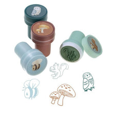Set 16 timbrini Forest Friends - Azzurro