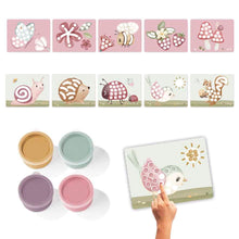 Set di pittura con le dita - Rosa