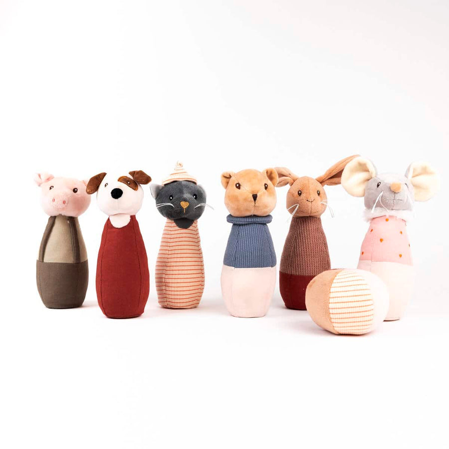 Gioco del Bowling con amici