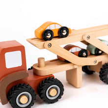 Camion per trasporto auto in legno