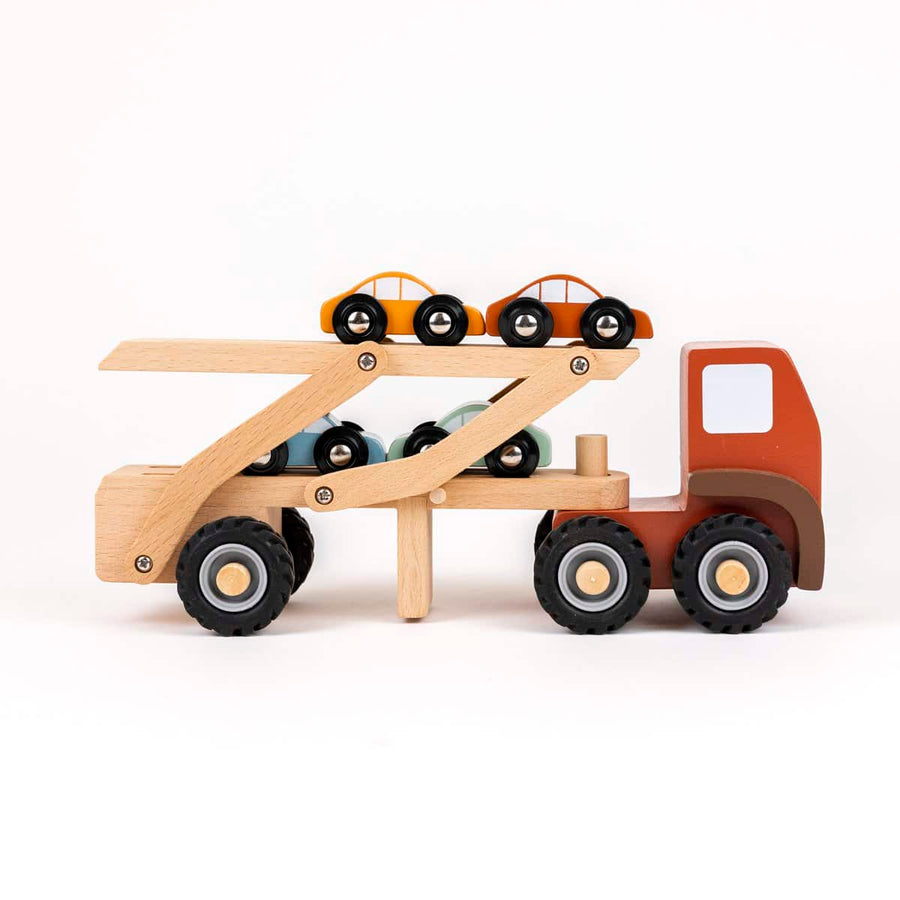 Camion per trasporto auto in legno
