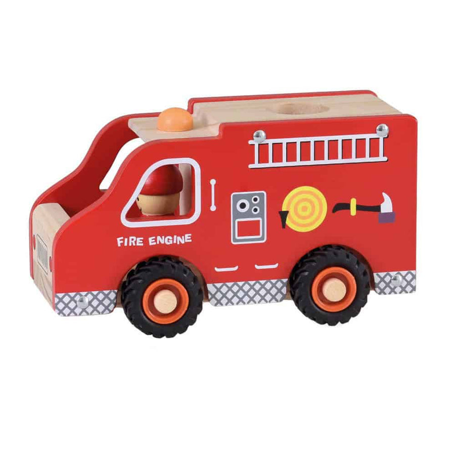 Autopompa in legno