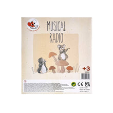 Radio portatile musicale - Animali musicisti