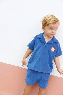Polo LIVIO - Blu e Verde