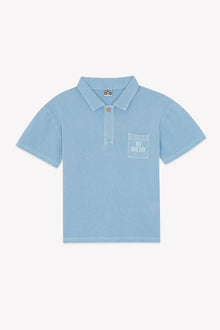 Polo LIVIO - Azzurro ed Ecrù