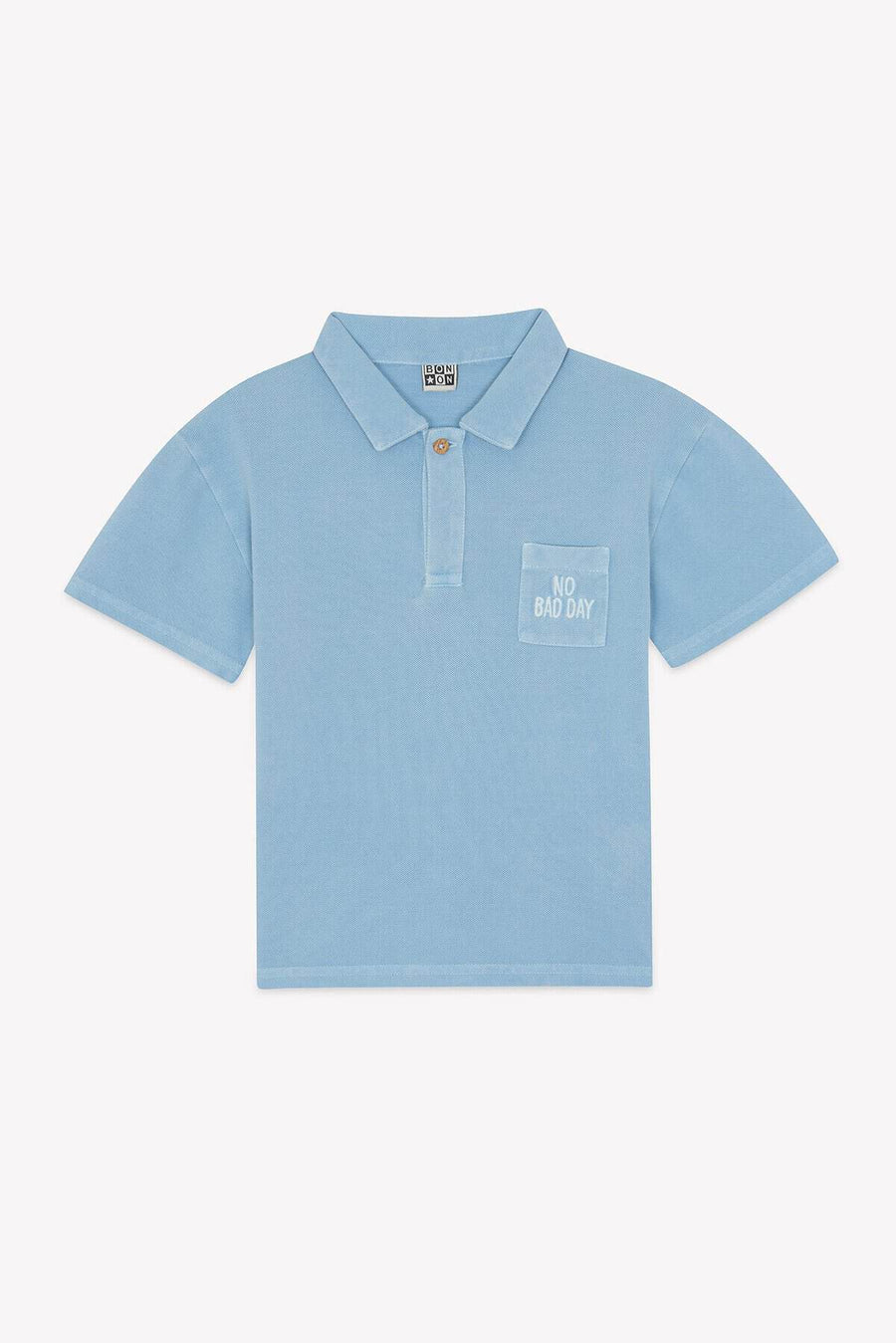 Polo LIVIO - Azzurro ed Ecrù