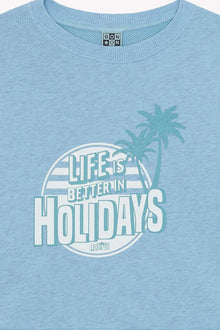 Felpa SMILE HOLIDAYS
