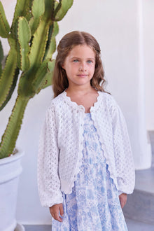 Cardigan traforato