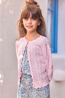 Cardigan traforato