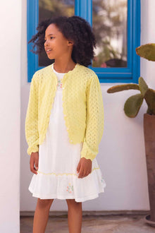 Cardigan traforato