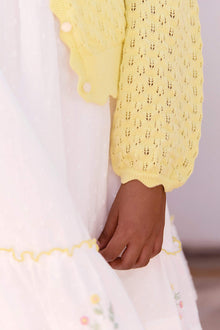 Cardigan traforato