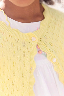 Cardigan traforato