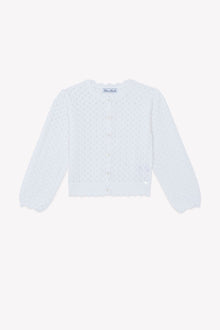 Cardigan traforato