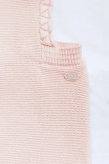 Salopette in cotone traforato