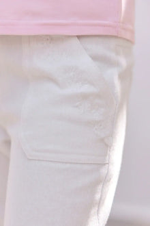 Pantaloni motivo Floreale