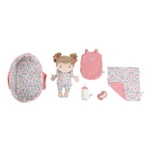 Baby Doll in Basket Rosa