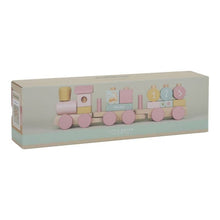Trenino con costruzioni - Rosa