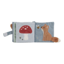 Libro morbido con gancio per passeggino - Azzurro