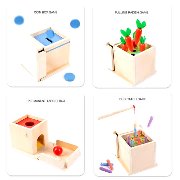 4 in 1 Wooden Play Kit