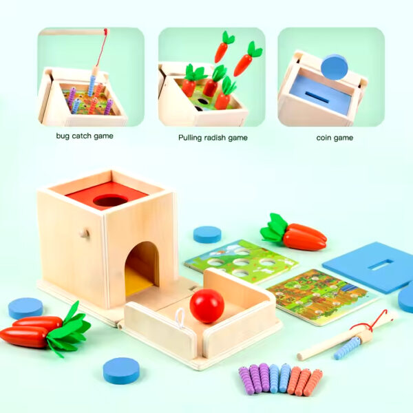 4 in 1 Wooden Play Kit