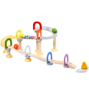 Educational Spielzeug wooden rainbow balls