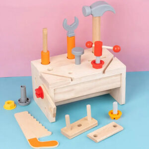 Wooden Toolbox Pretend Play Set Montessori