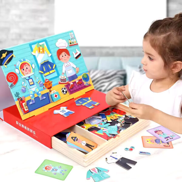 Educational Magnetic Jigsaw Toy