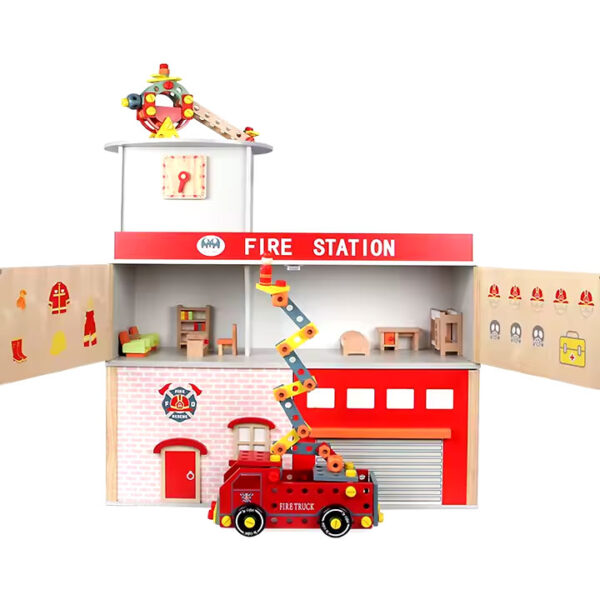 Simulation Fire Station Toy