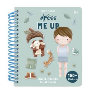 Libro Dress me up Fairy Garden - Azzurro