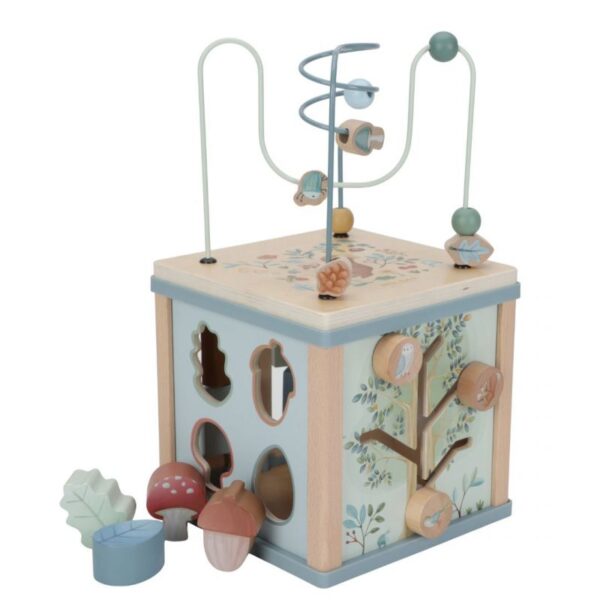 Cubo multi-attività - Azzurro