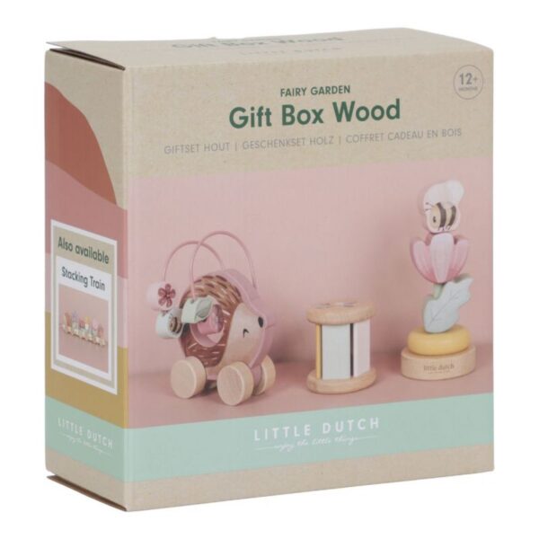 Set regalo in legno - Rosa - Image 3